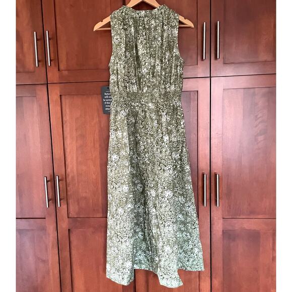 Tuckernuck Bergamot Floral Walker Dress Maxi Sleeveless Size Medium NEW - Picture 6 of 10